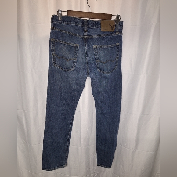American Eagle Outfitters Men's Blue Jeans - Picture 3 of 10